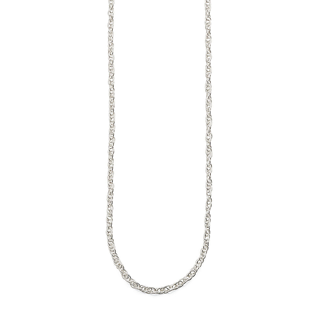 Sterling Silver Rope Link Chain