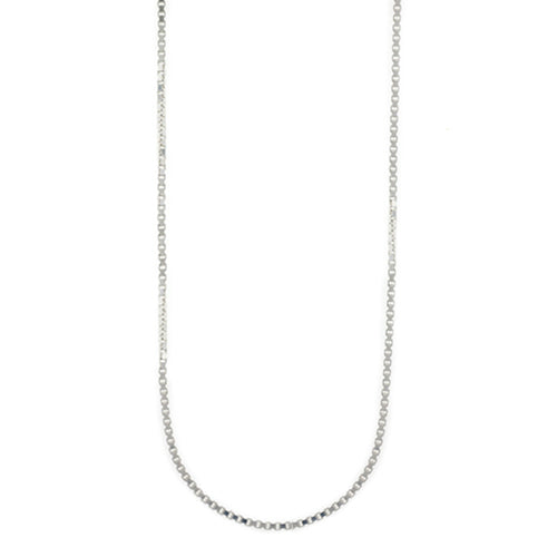 Sterling Silver Box Link Chain