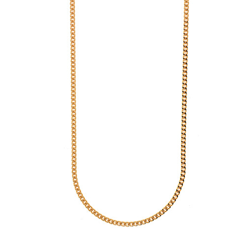 9ct Yellow Gold Fine Curb Chain