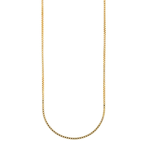 9ct Yellow Gold Box Chain