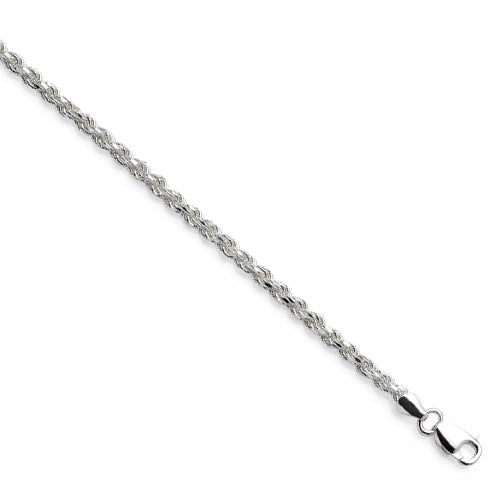 Sterling Silver Rope Bracelet