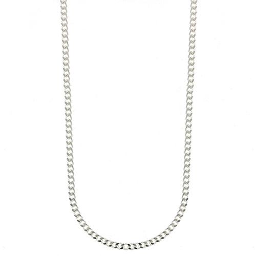 Sterling Silver Curb Link Chain