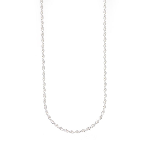 Sterling Silver 45cm Rope Chain 3.5gm