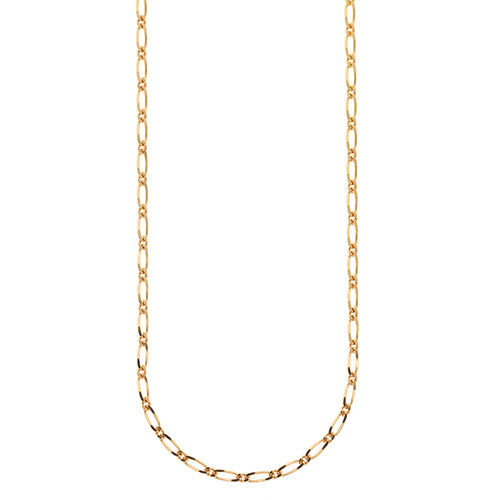 9ct Gold Figaro 1+1 Link Chain