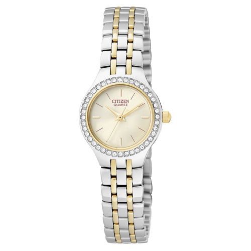 Citizen 2-Tone Swarovski Watch EJ6044-51P