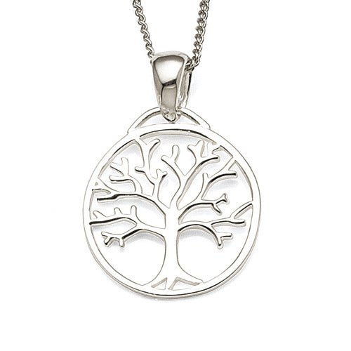 Sterling Silver Tree Of Life Pendant