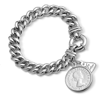 Von Treskow 'Small Mama' Shilling Bracelet VTB339