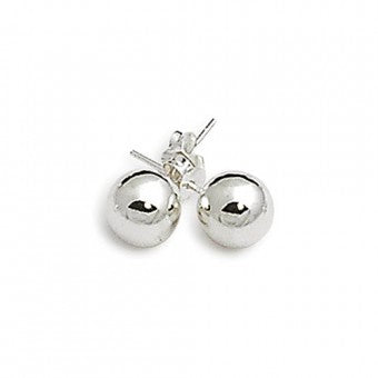 Von Treskow Sterling Silver 10mm Studs BS2