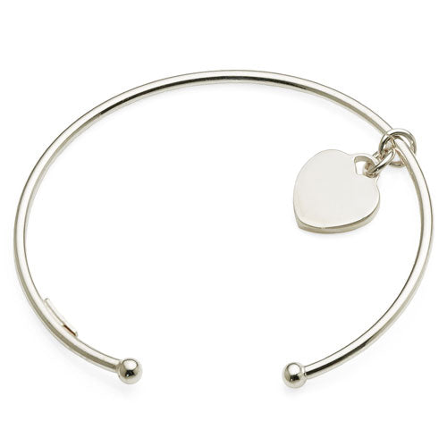 Sterling Silver 45mm Baby Bangle