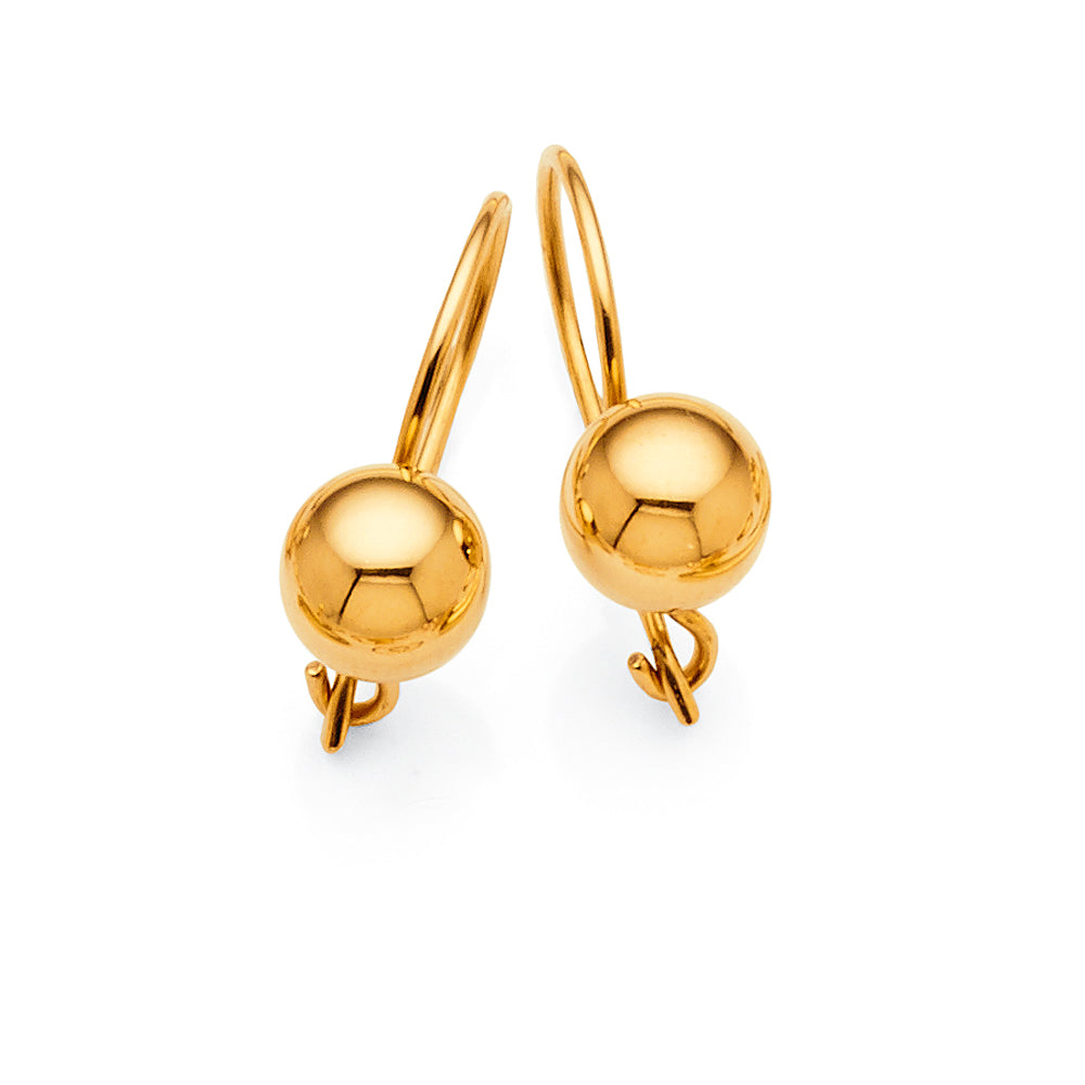 9ct Yellow Gold 7mm Euroballs