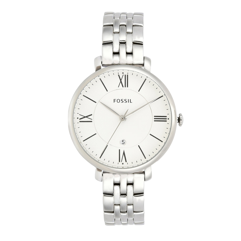 Fossil Jacqueline Silver Watch ES3433