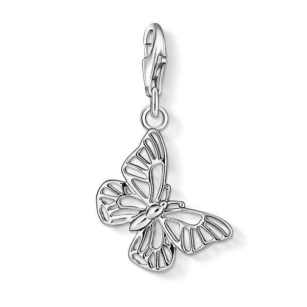 Thomas Sabo Sterling Silver Butterfly Charm CC1038