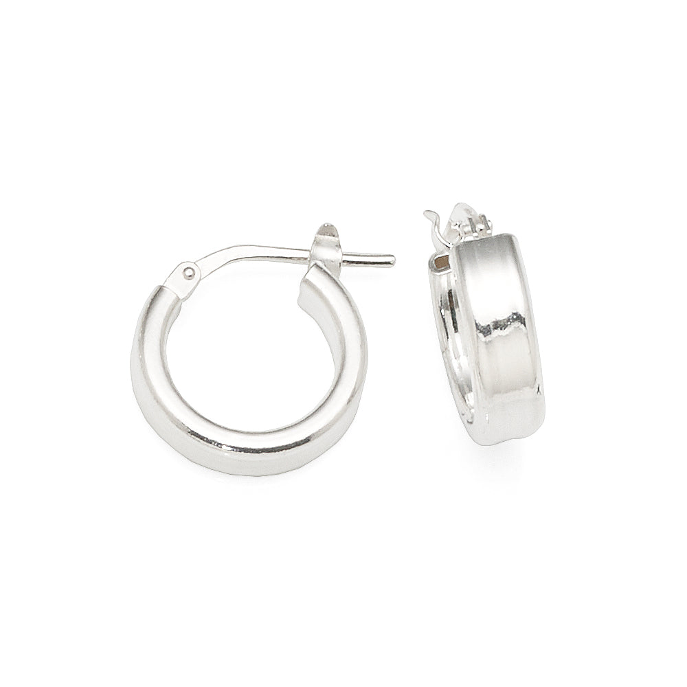 Sterling Silver 10mm Hoops