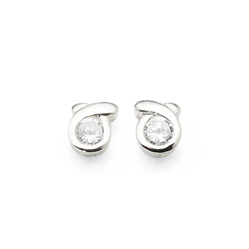 Sterling Silver Cubic Zirconia Studs