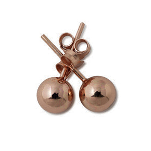 Von Treskow Rose-Tone 6mm Studs BS3R