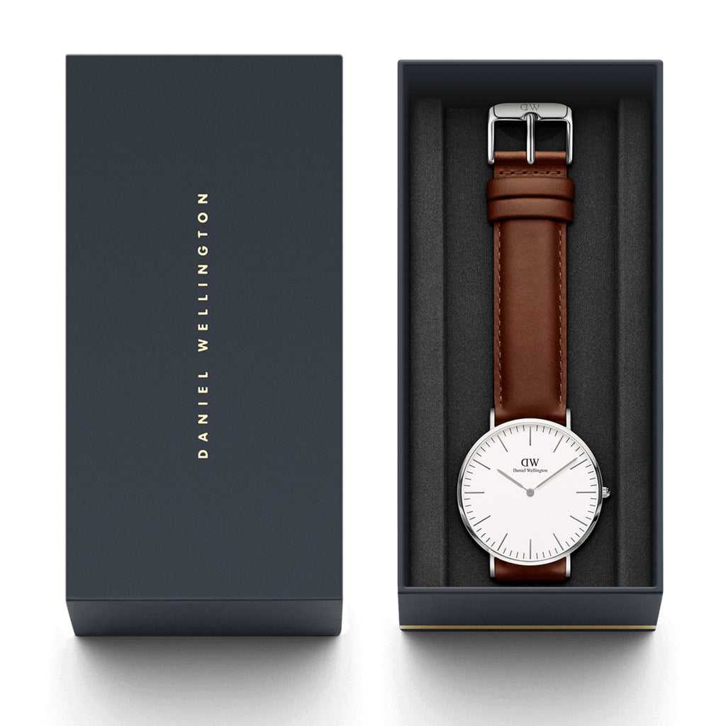 Daniel Wellington Classic St Mawes Silver Watch DW00100021