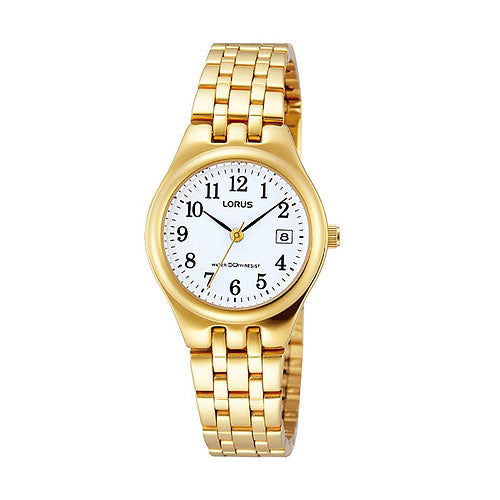 Lorus Gold-Tone Dress Watch RH786AX-9