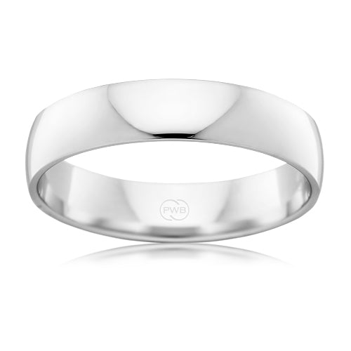 Peter W Beck 9ct White Gold Wedder EZIHR5