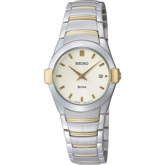 Seiko 2-Tone Dress Watch SXB386P