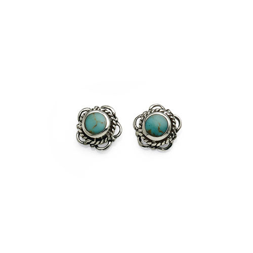 Sterling Silver Turquoise Studs