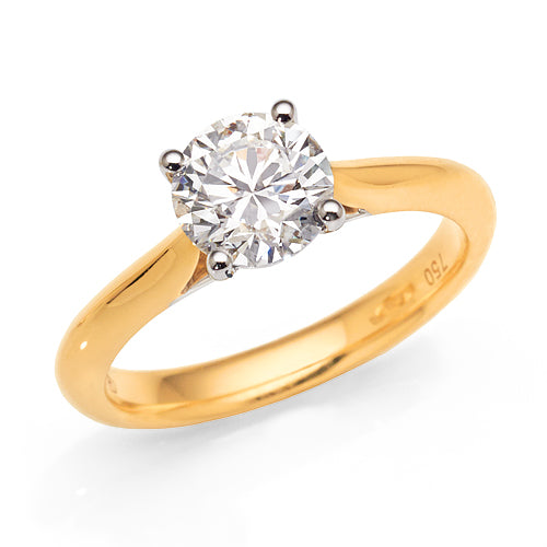 1.5ct Diamond Solitaire Ring in 18ct Gold