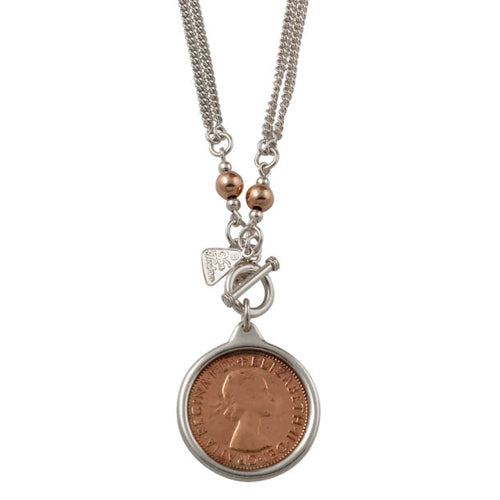 Von Treskow Half Penny 45cm Necklet HPN001