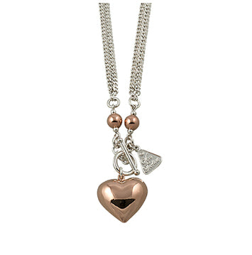 Von Treskow Puff Heart Necklet HNR1