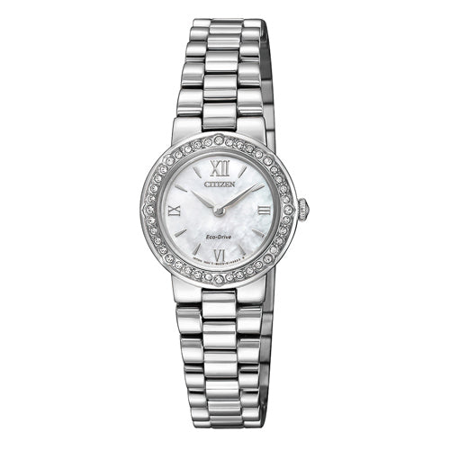 Citizen Eco-Drive Silver Swarovski Watch EW9820-89