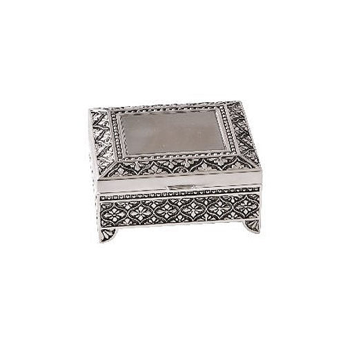 Silver Plated Trinket Box
