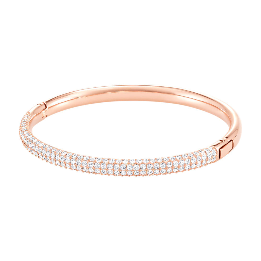 Swarovski Rose-Tone Stone Bangle 5184516