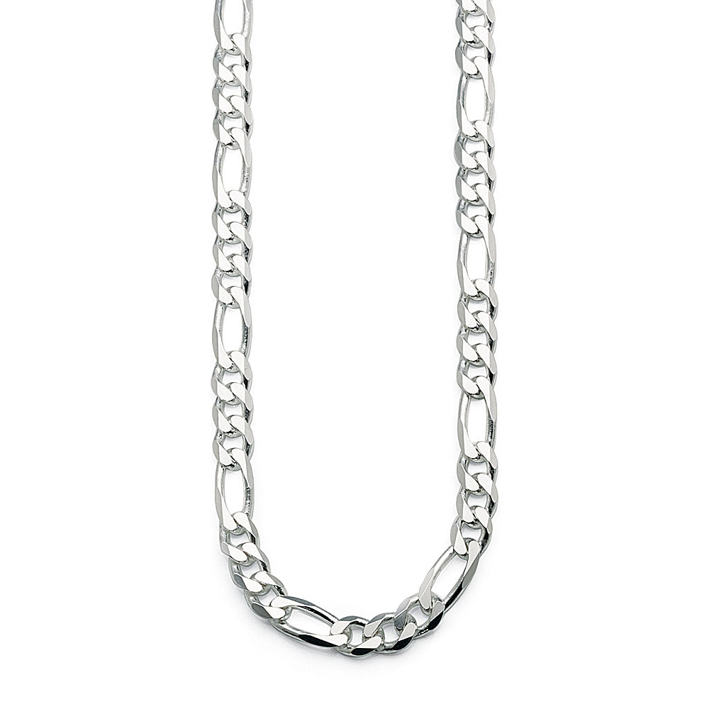 Sterling Silver Figaro 3+1 Chain