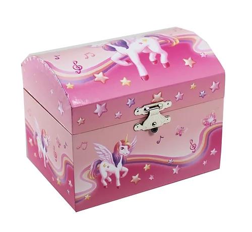 Children's Unicorn Musical Domed Jewel Box