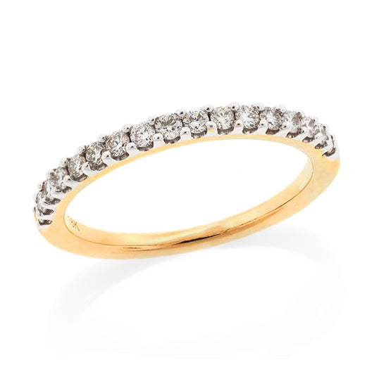 18ct Gold Diamond Band