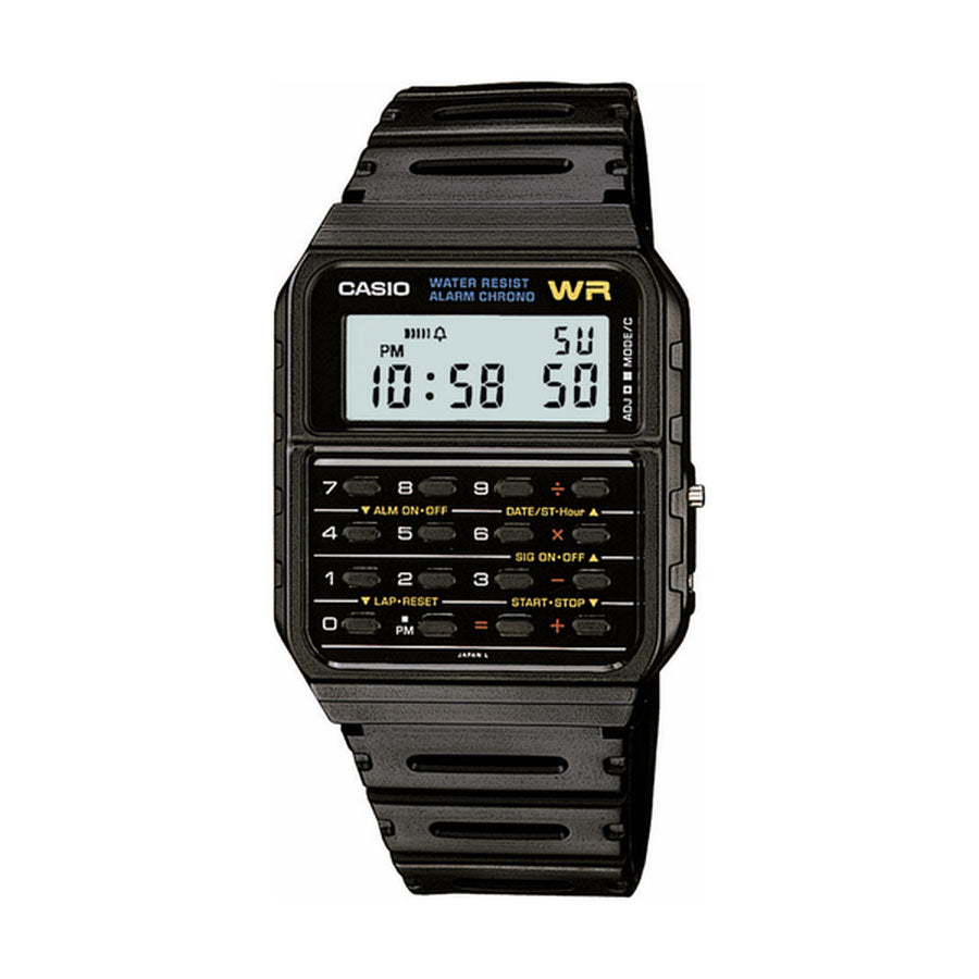 Casio Black Calculator Digital Watch CA53W-1