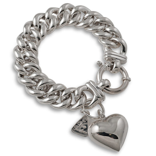 Von Treskow 'Medium Mama' Heart Bracelet VTB350HS