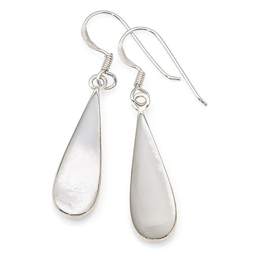 Sterling Silver Mother of Pearl Hooks