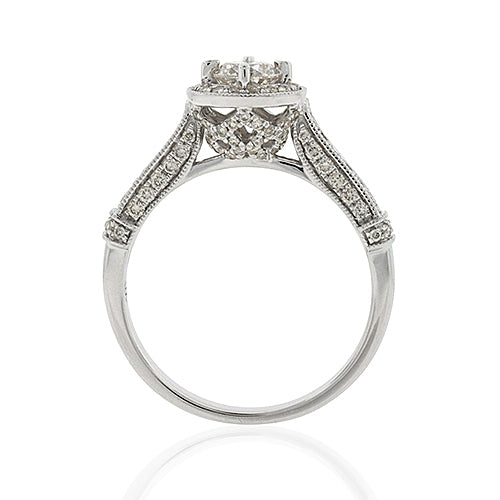 18ct White Gold Diamond Ring