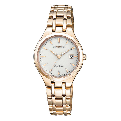 Citizen Eco-Drive  Rose Gold Watch EW2483-85B