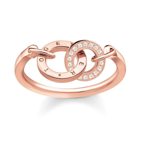 Thomas Sabo 'Together' Interlocking Ring TR2141R