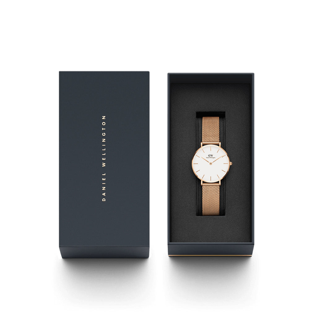 Daniel Wellington Petite Melrose Rose Tone Watch DW00100219