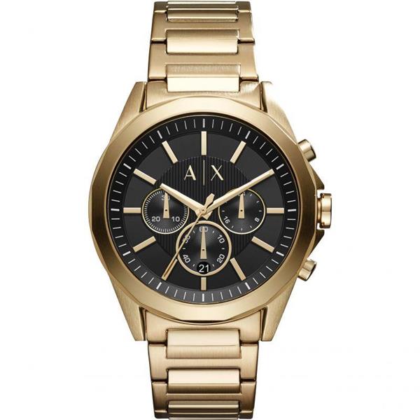 Armani Exchange Gold-Tone Chronograph Watch AX2611