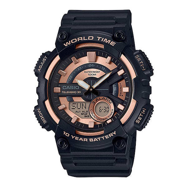 Casio World Time Watch AEQ110W1A3