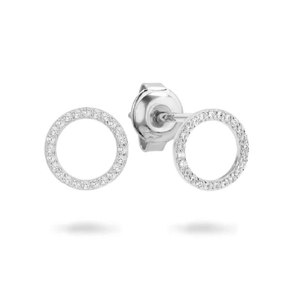 Georgini 'Ara' Sterling Silver 10mm Studs E742W