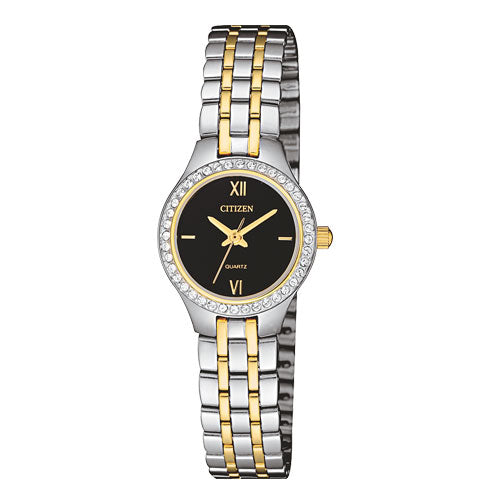 Citizen 2-Tone Crystal Watch EJ6144-56E