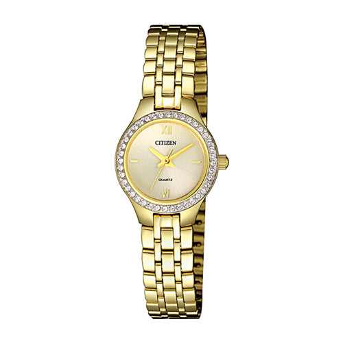 Citizen Women's Gold Swarovski Watch EJ6142-51P