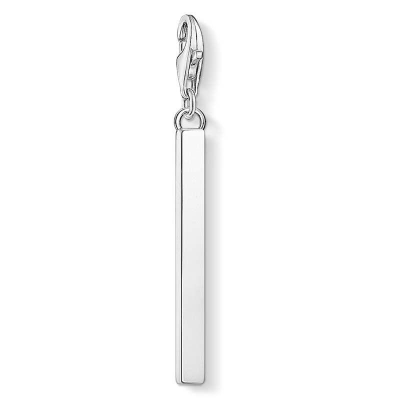 Thomas Sabo Sterling Silver 'Vertical Bar' Charm Pendant CC1