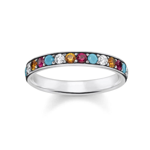 Thomas Sabo 'Tropical' Multi-Stone Ring TR2178