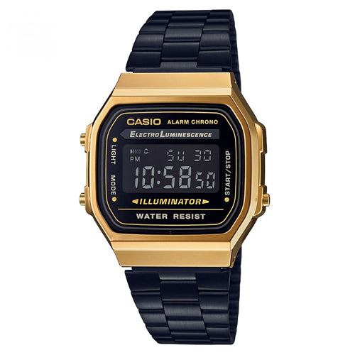 Casio 'Vintage Alarm'' Watch A168WEGB-1B