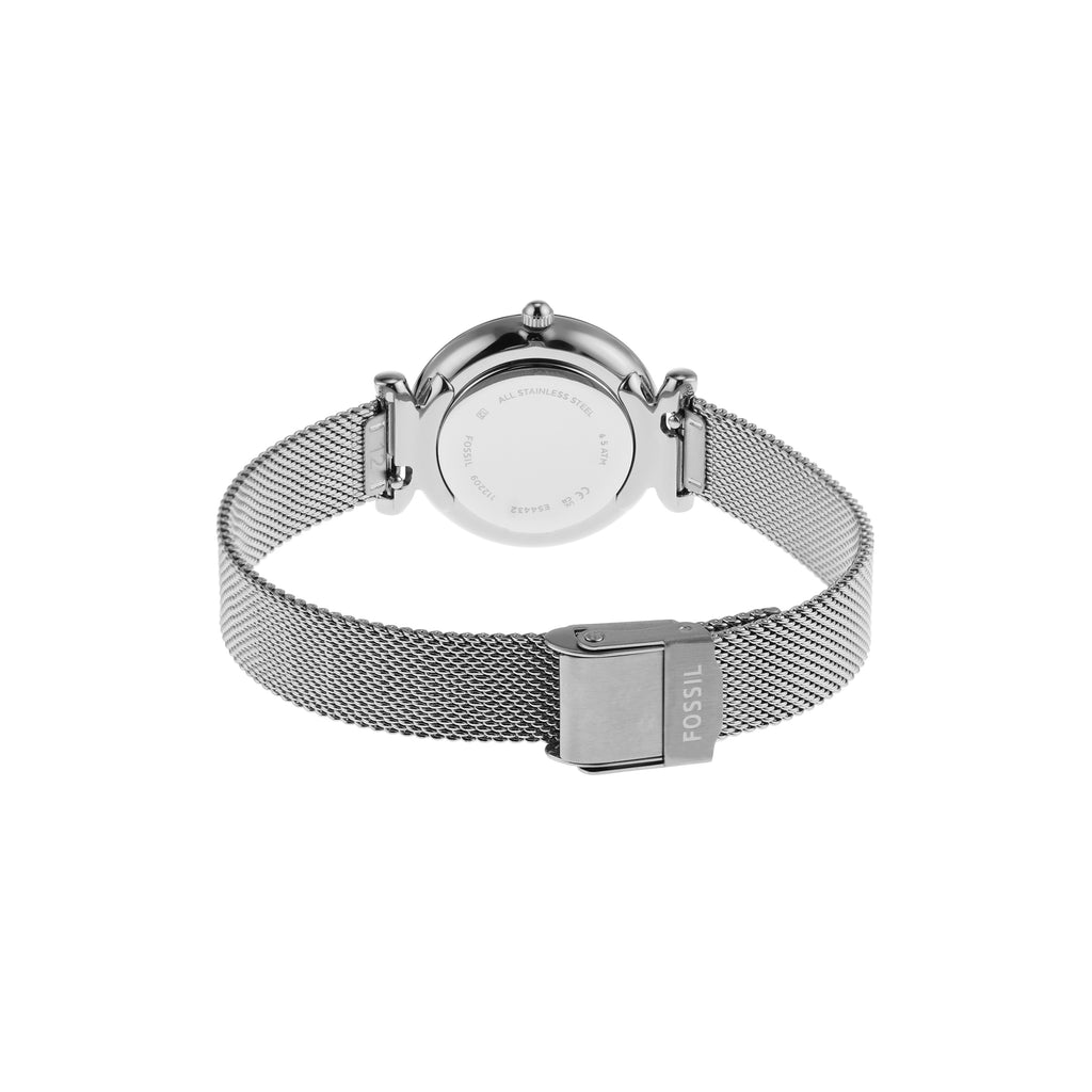 Fossil Carlie Silver Watch ES4432