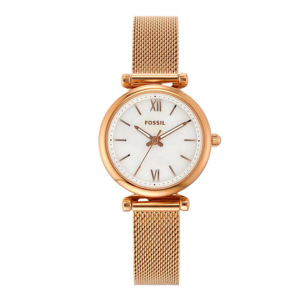 Fossil Carlie Rose Gold Watch ES4433